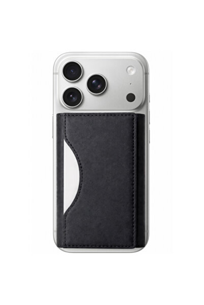 OEM Portofel MagSafe, OEM, Triple Wallet, Negru