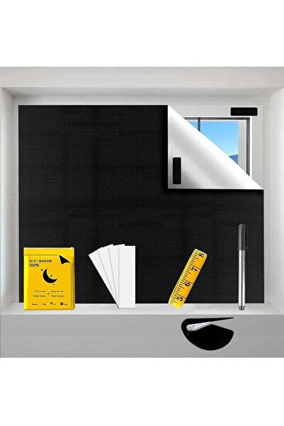 Arabest Blackout Curtain Set, Portable Window Cover with Velcro Strips, for B...