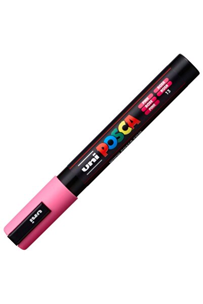 OEM Μαρκαδόρος Posca PC-5M με στρογγυλή μύτη, 1.8 - 2.5 χιλ., Ροζ