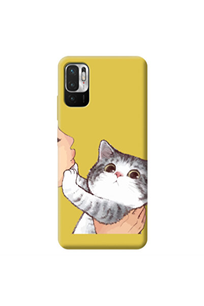 Other Xiaomi Redmi Note 10 Pro 5G No Kiss Yellow Colored Silicone TPU Θήκη