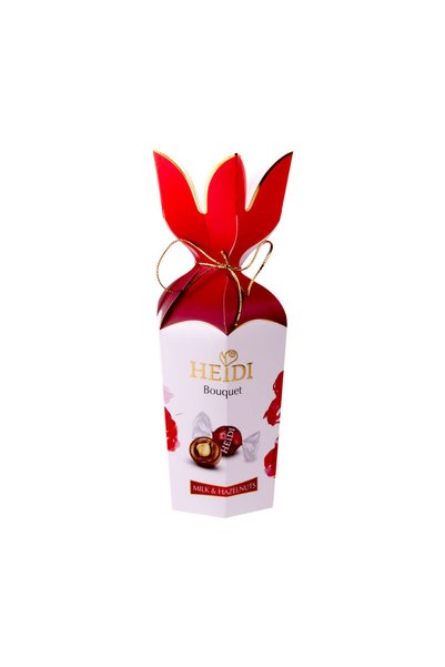 Heidi Praline de ciocolata cu cirese, Flower Cherry, Bouquet, 120 g