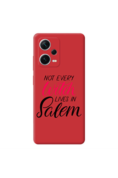 Other Xiaomi Poco X5 Not every witch lives in salem Red Colored Silicone TPU ...