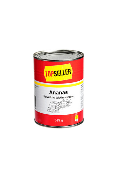 Generic Brand Ananas in sirop usor, 565g, TOPSELLER