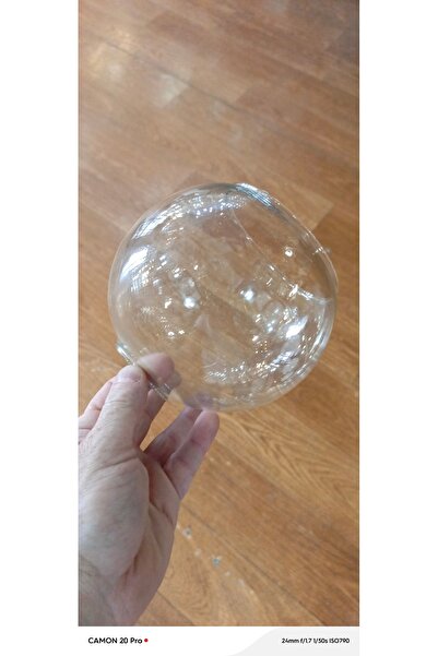 ADA AVİZE Şeffaf Büyük Top Fanus Avize Camı ( BOY 14CM-ÇAPI 14 CM)