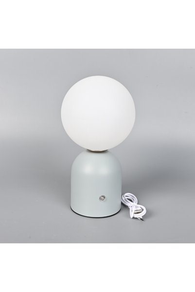 Generica Rechargeable Led Ball Head Lamp in Grey – Versatile Lighting for Small Spaces