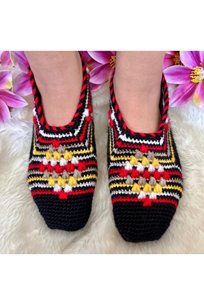 Beykan handmade حذاء مكون من 5 أسياخ محبوكة يدويًا