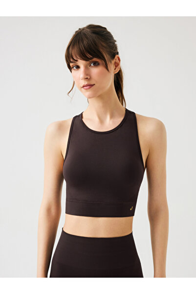 Jerf Vella Racerback Comfort Sports Bra Bitter Brown