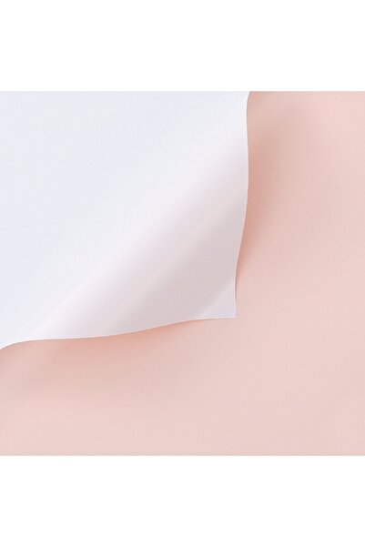 OEM Celofan pentru flori Plastic Bicolor Roz Intens 58x58 cm