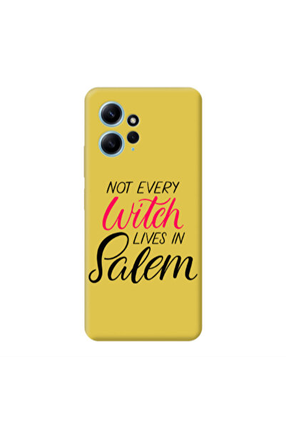 Other Xiaomi Redmi Note 12 4G Not every witch lives in salem Yellow Colored S...
