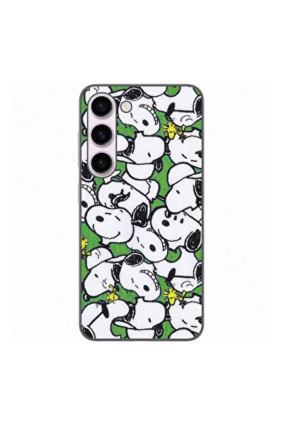 OEM Калъф, съвместим със Samsung Galaxy S23, от силиконов гел TPU, с десен Снупи