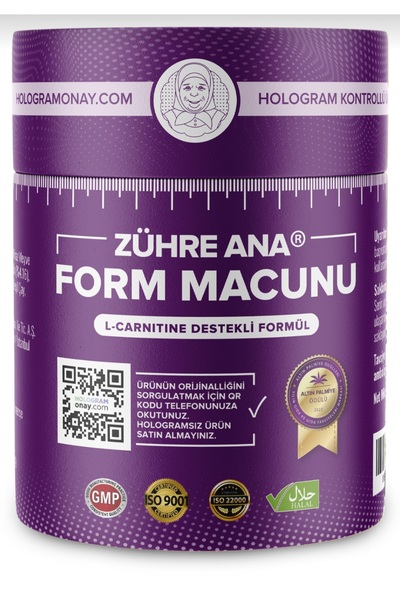 Zühre Ana Form Macunu 240 gr - L-Carnitine Destekli Fit Yaşam Formülü