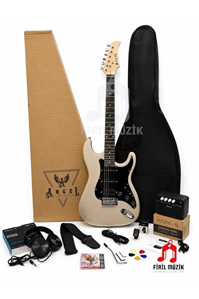 Angel Firil Müzik Hss Strat Full Kapsamlı Elektro Gitar Seti