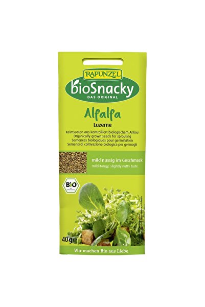 BioSnacky Rapunzel Seminte de lucerna pentru germinat,