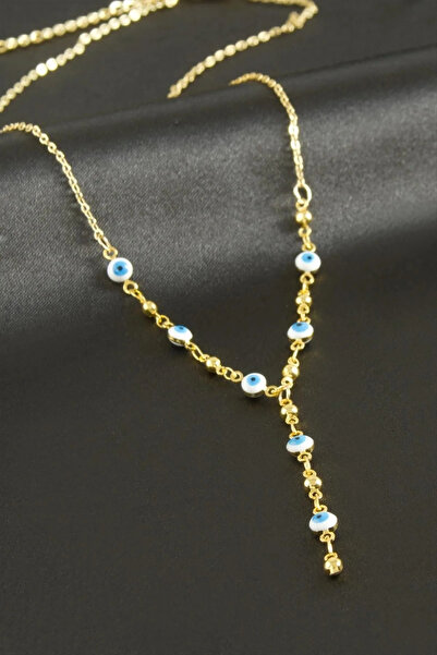 Marsilyan Nazar Mineli Y Necklace Elk-Bjtieg