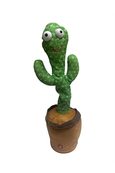 ADIRI SHOP Cactus dansator interactiv 33 cm – jucărie muzicală cu dans, lumin...