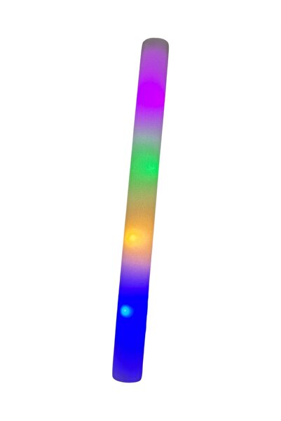 ADIRI SHOP Baston luminos LED multicolor 46,5 cm – efecte de lumină, mod stat...