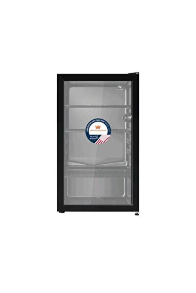 White Westinghouse , Display Refrigerator, 94 Liters, 3.3 Cubic Feet, Glass D...