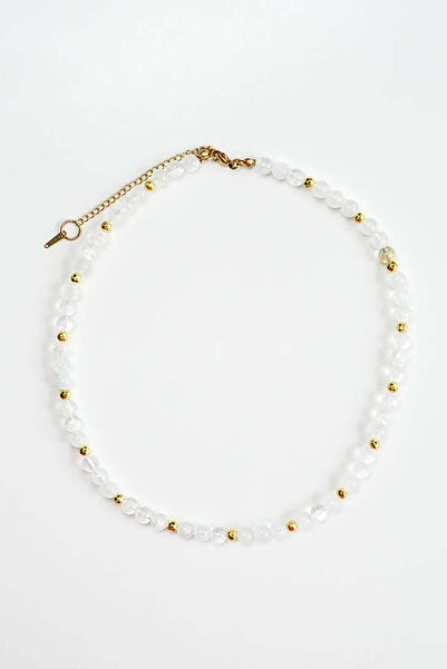 Orenda Design Crystal Quartz Natural Stone Necklace |   Energy Source |   Pur...