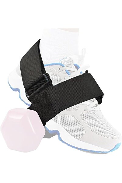 Arabest Dumbbell Foot Attachment, Tibialis Trainer, Ankle Straps for Weight L...