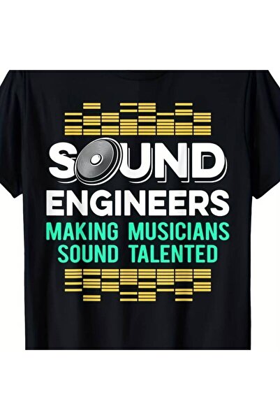 NOURAM Engineer Talented Sound Guy Tech Funny Creative Graphic T-ShirtSame st...