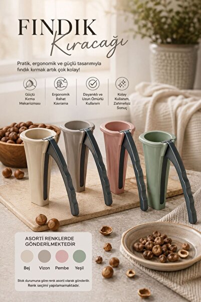 Store HGY HOME Pratik Hazneli Fındık Kıracağı - Asorti