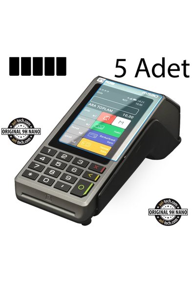 Oroel İnpos M530 Yeni Nesil Yazar Kasa Pos Dokunmatik Ekran Koruyucu 5'li Set