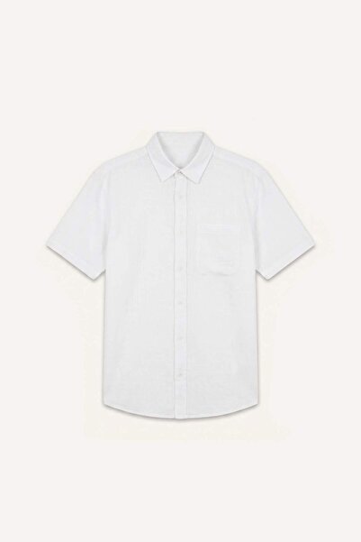 DeFacto Regular Fit Polo Collar Cotton Short Sleeve Shirt I1559Ax26Sm