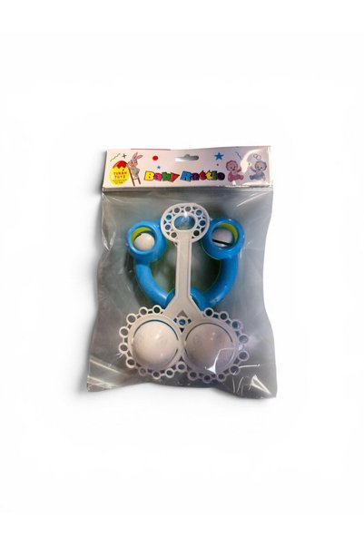 Hon 2-Piece Baby Rattle Set (Boy)