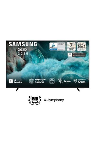 Samsung تلفزيون QLED 4K مقاس 55 بوصة، مع تقنية ترقية الصورة إلى 4K، مزود بتقن...