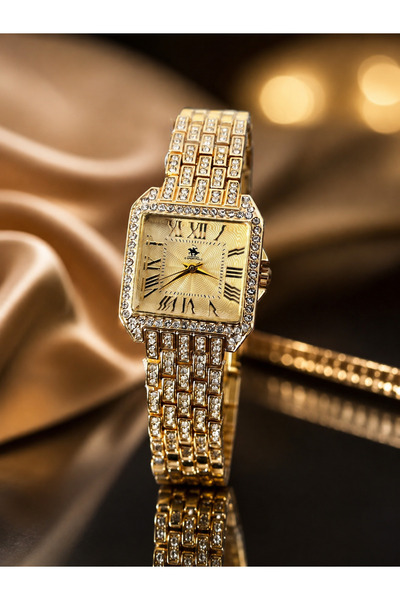 G Sport POLO Zetro Vintage Stone Roman Numeral Women's Wristwatch