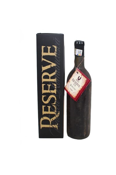 VINIA Vin rosu, colectia Vinia, Podgoria Iasi Burgund, Demisec, 1996, 0.75l
