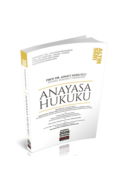 Savaş Yayınevi Anayasa Hukuku Konu Anlatımı Altın Seri Savaş Yayınları Hazira...