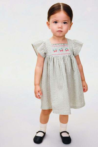 H&M A-line cotton dress