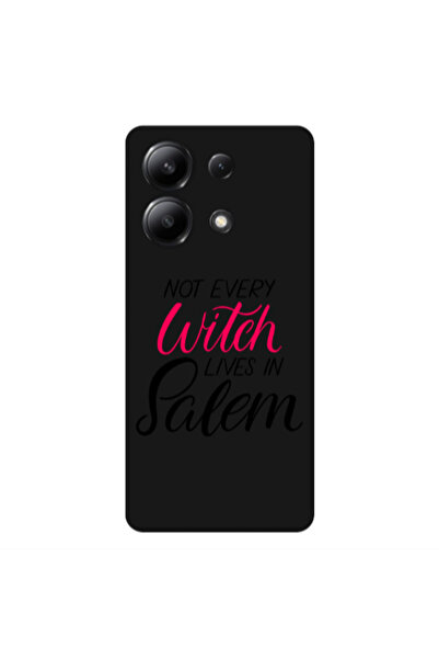 Other Xiaomi Redmi Note 13 4G Not every witch lives in salem Black Colored Si...
