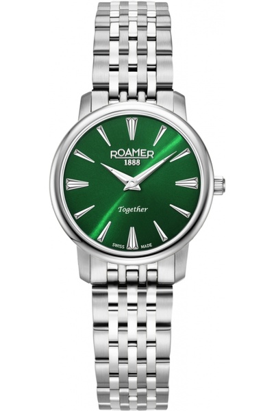 Roamer Ceas de damă 991857 41 75 50 — verde, clasic, pentru cupluri