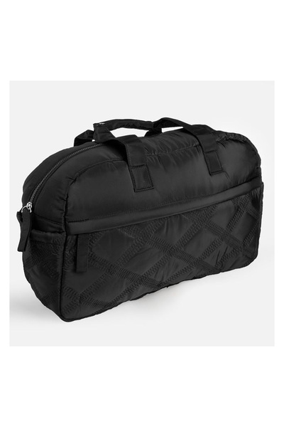 OEM Geanta de voiaj incapatoare, negru, 28L, matlasata, cu buzunare, pentru c...