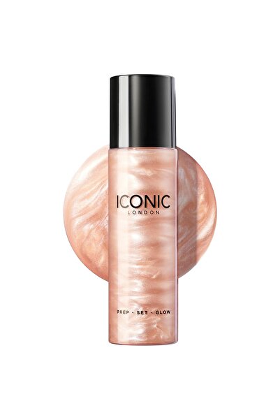 Iconic London Prep Set Glow Spray de fixare iluminator Original