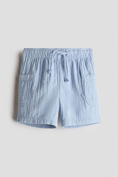 H&M Cotton muslin shorts