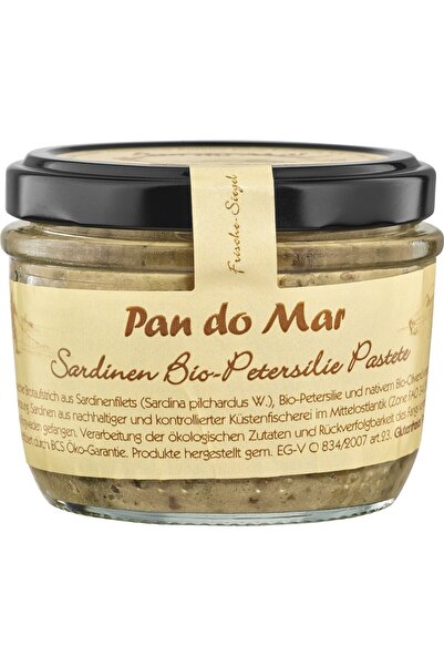 Pan do Mar Pasta de sardine cu patrunjel fara gluten