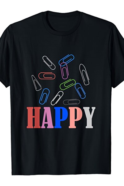 1001 Line تي شيرت برسومات Happy National Paperclip Day للرجال، تي شيرت برسوما...