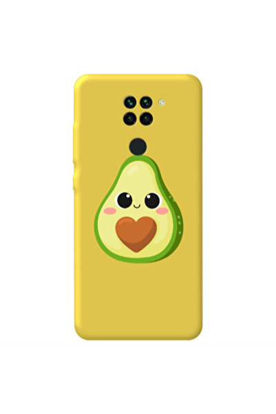 Other Xiaomi Redmi Note 9 Baby avocado Yellow Colored Silicone TPU Θήκη
