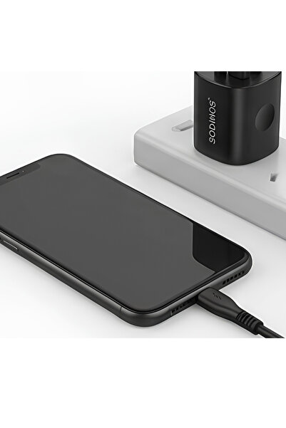 sodinos 35W Fast Charger With Type C USB (Compatible with Iphone 15 16 , Smasung galaxy , Xiaomi , Oneplus , Huawei & etc)