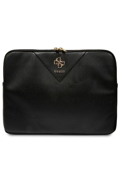 Guess Triangle 4G Black Laptop Sleeve for 14-inch Devices