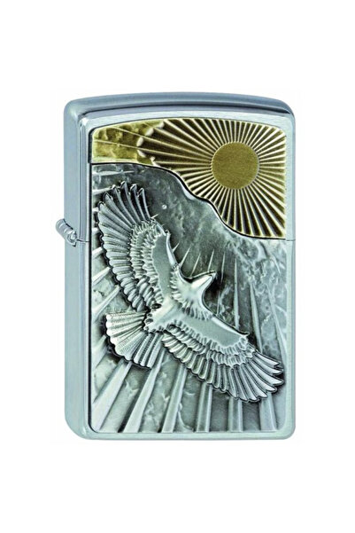 Zippo Bricheta, Zippo, Cu vultur, Argintiu/Auriu