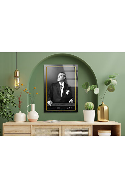 Atatürk Cam Tablo 13