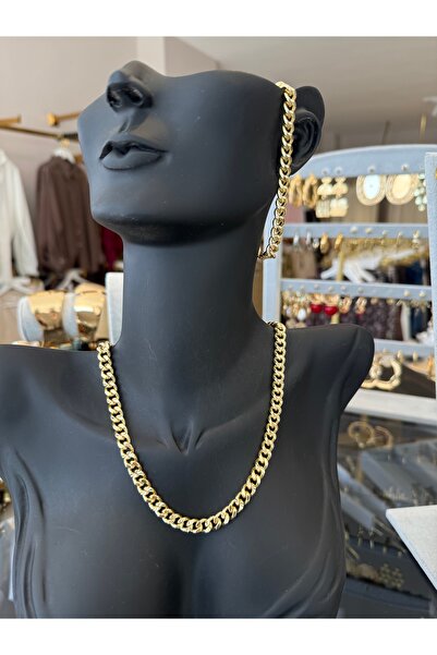 Generic Brand Gourmet Chain Necklace Bracelet Set