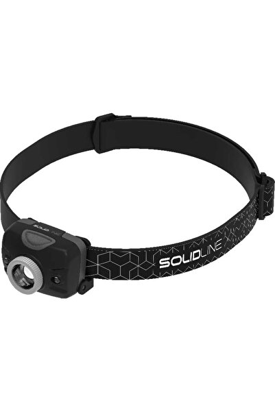 Ledlenser Lanterna Solidline SH2, 200lm, IP54, 3 moduri, negru, 85g