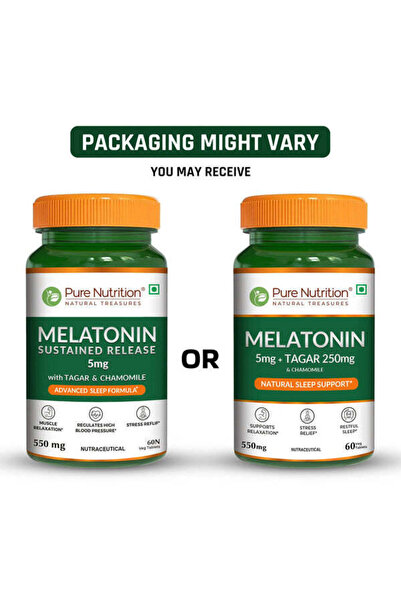 Pure Nutrition Melatonin 5 mg Veg Tablets