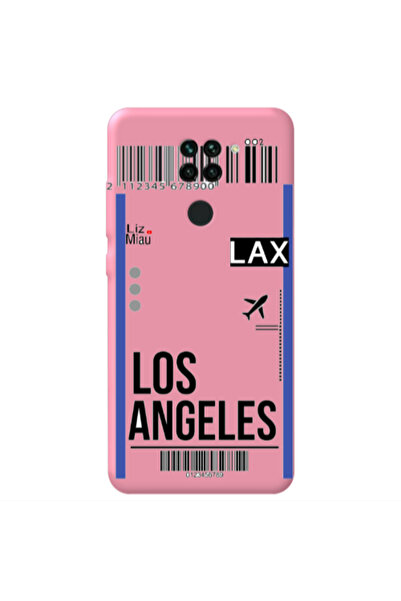 Other Xiaomi Redmi Note 9 Los angeles Pink Colored Silicone TPU Θήκη