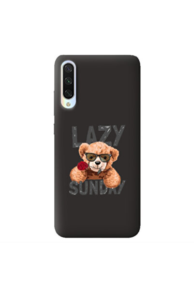 Other Xiaomi Mi 9 Lite Lazy sunday Black Colored Silicone TPU Θήκη